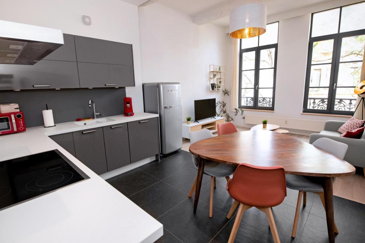 Les Cerisiers - Appart De Standing A Namur Centre Kültér fotó